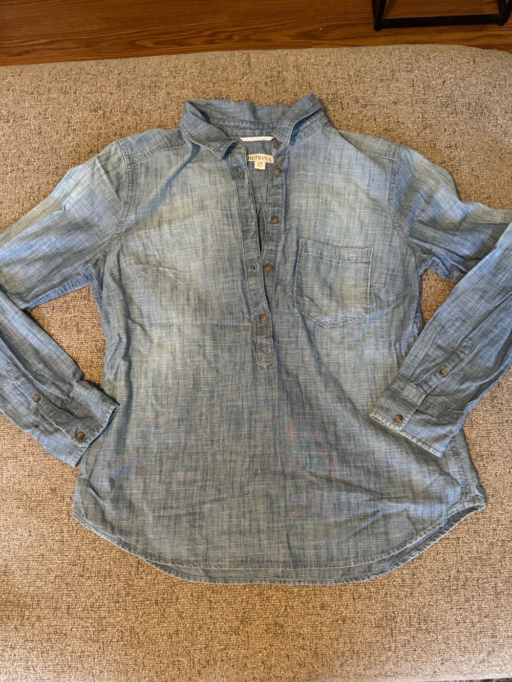 Merona Denim Pullover Shirt